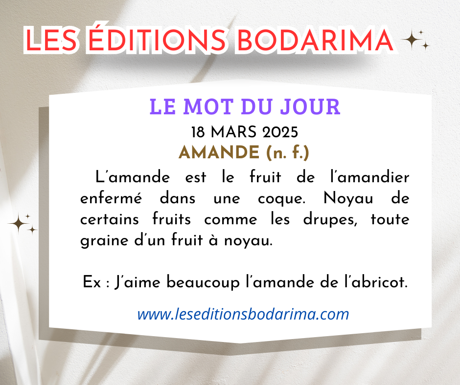 Le mot du jour 18 Mars